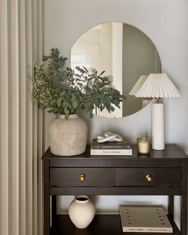 The Studio 51 bedroom, a calm Business Bay interior held in warm oak and a restrained palette, Studio Sakaia, Dubai