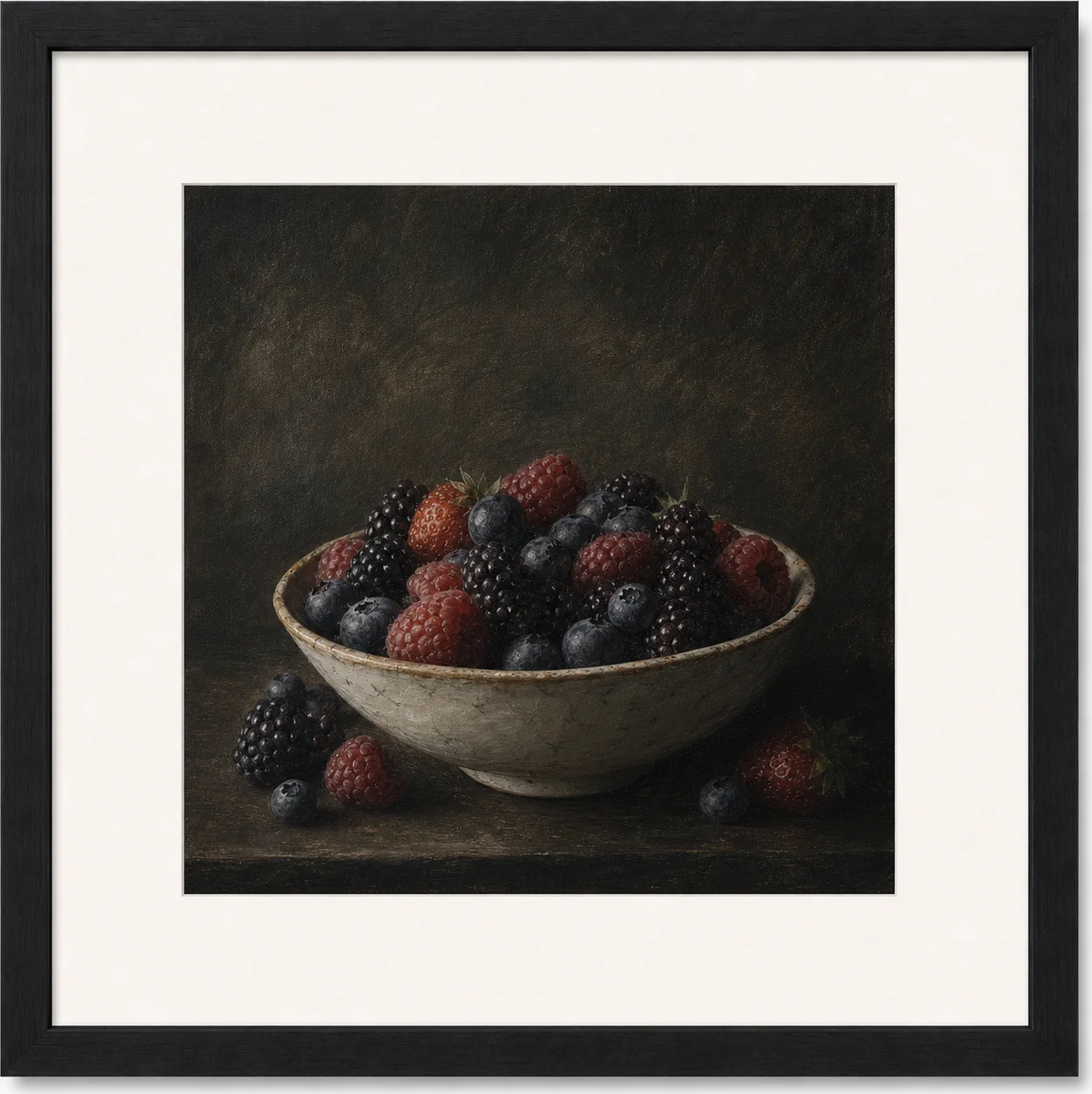 Wild Berry Study, original artwork by Studio Sakaia, made to order