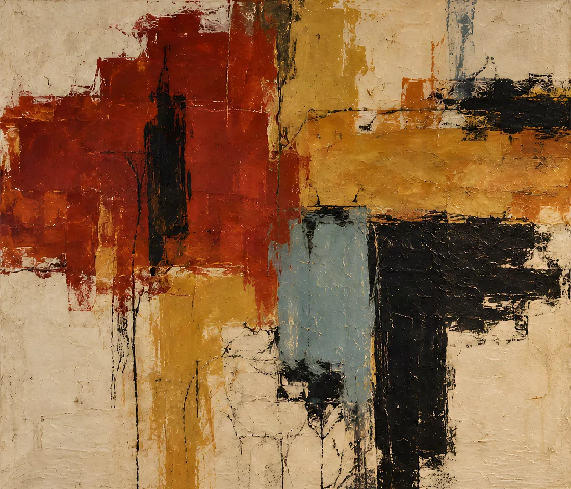 Intonaco Red Ground, original artwork by Studio Sakaia, made to order